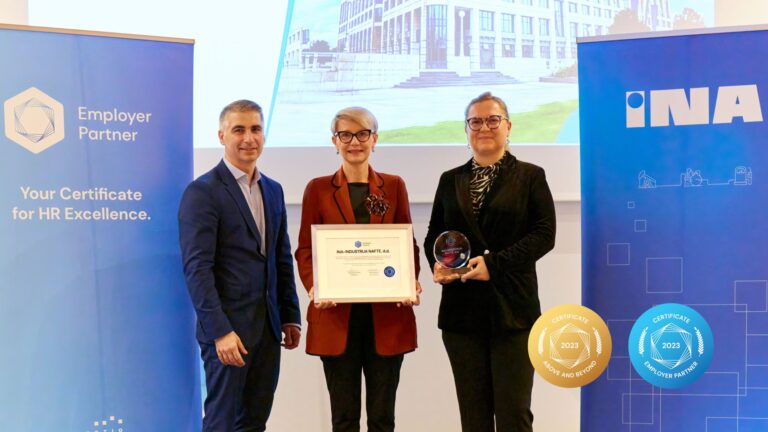 INA Grupa Employer Partner i Above and Beyond 2023